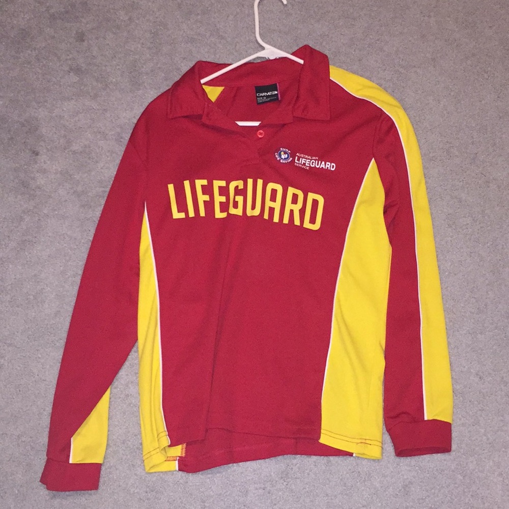 Real Australian Lifeguard uniform top